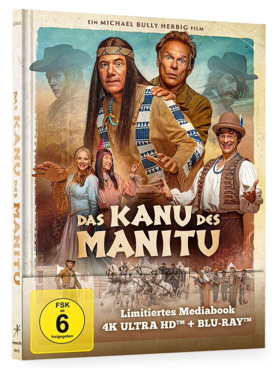 Produktbild: Das Kanu des Manitu - Mediabook (4K Ultra HD) (+ Blu-ray)