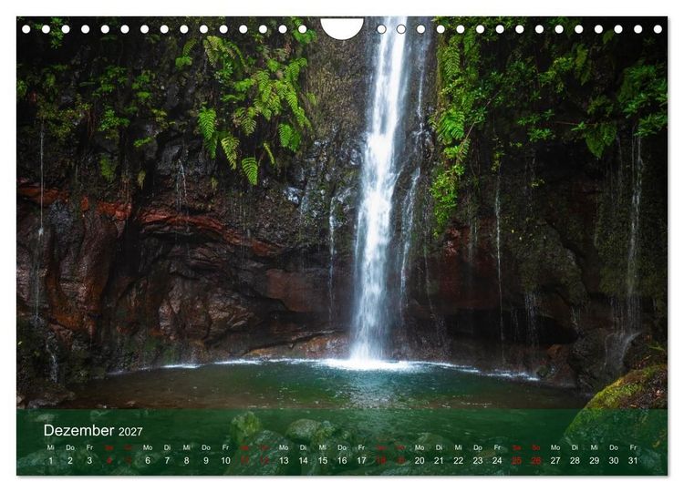Produktbild: Madeira - Insel der Kontraste (Wandkalender 2027 DIN A4 quer), CALVENDO Monatskalender