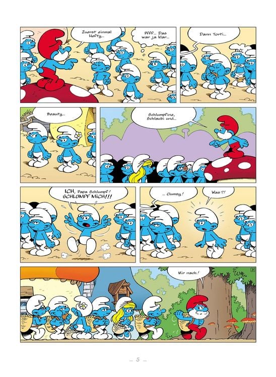 Produktbild: Die Schl&uuml;mpfe. Band 43