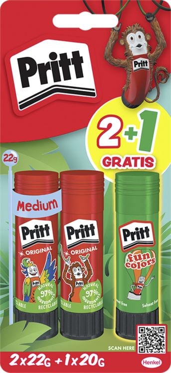 Produktbild: Pritt Kleben Pritt BTS Designstifte, 2 22 g + 1 20 g