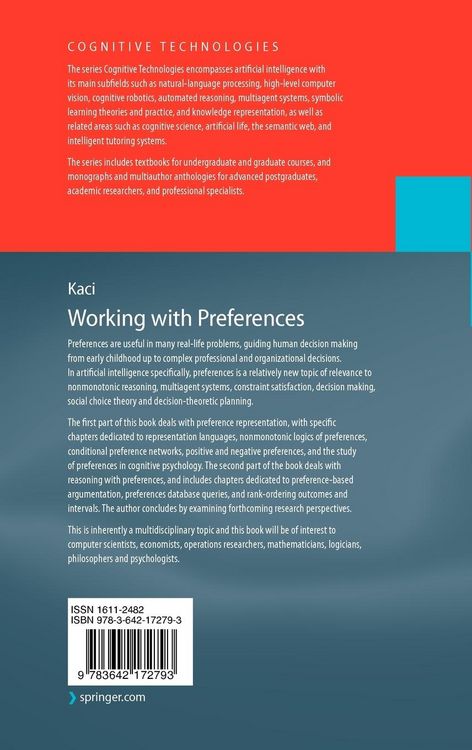 Produktbild: Working with Preferences: Less Is More