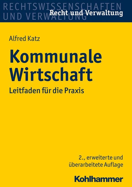 Bild vom Artikel Kommunale Wirtschaft vom Autor Alfred Katz