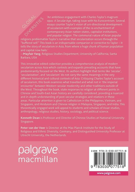 Produktbild: The Secular in South, East, and Southeast Asia