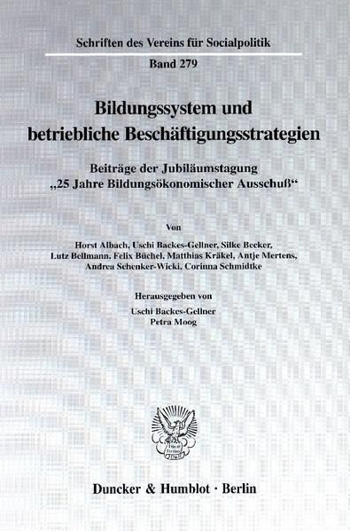 Produktbild: Bildungssystem und betriebliche Besch&auml;ftigungsstrategien.