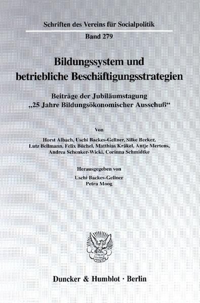 Produktbild: Bildungssystem und betriebliche Besch&auml;ftigungsstrategien.