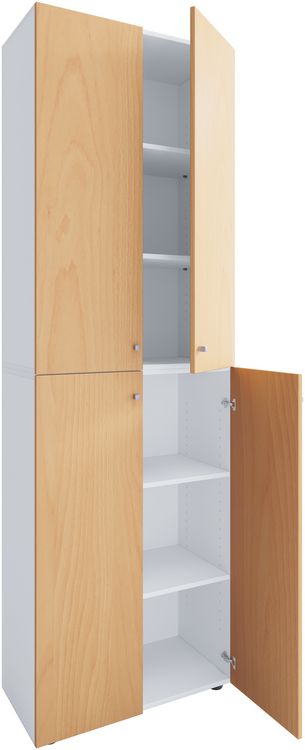 Produktbild: XL Holz Gro&szlig;er Schuhschrank Schuhkommode Lona 6