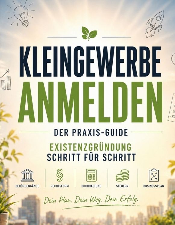 Produktbild: Kleingewerbe anmelden - der Praxis-Guide