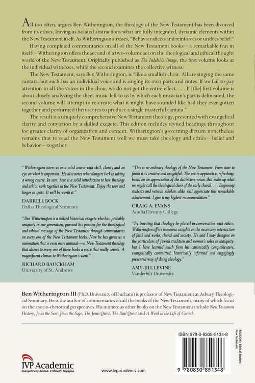 Produktbild: New Testament Theology and Ethics