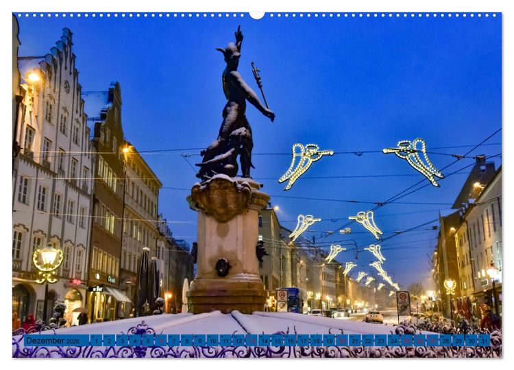 Produktbild: Da schau her &ndash; Auxburg (Wandkalender 2026 DIN A2 quer), CALVENDO Monatskalender