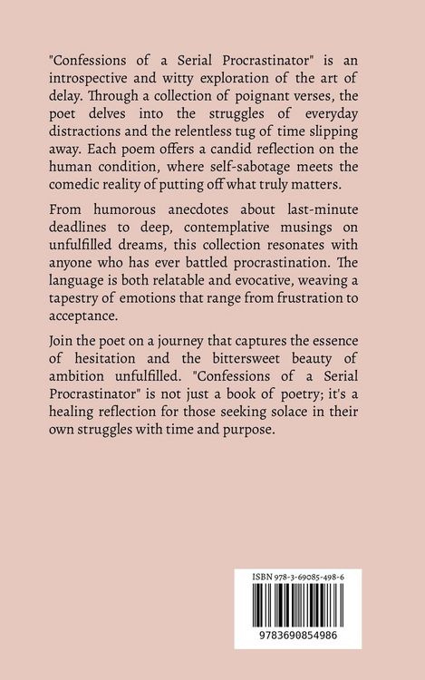 Produktbild: Confessions of a Serial Procrastinator