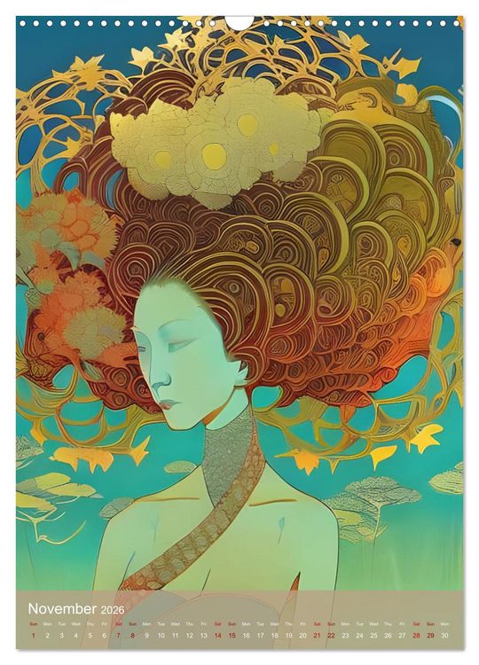 Produktbild: Hidden Beauty (Wall Calendar 2026 DIN A3 portrait), CALVENDO 12 Month Wall Calendar