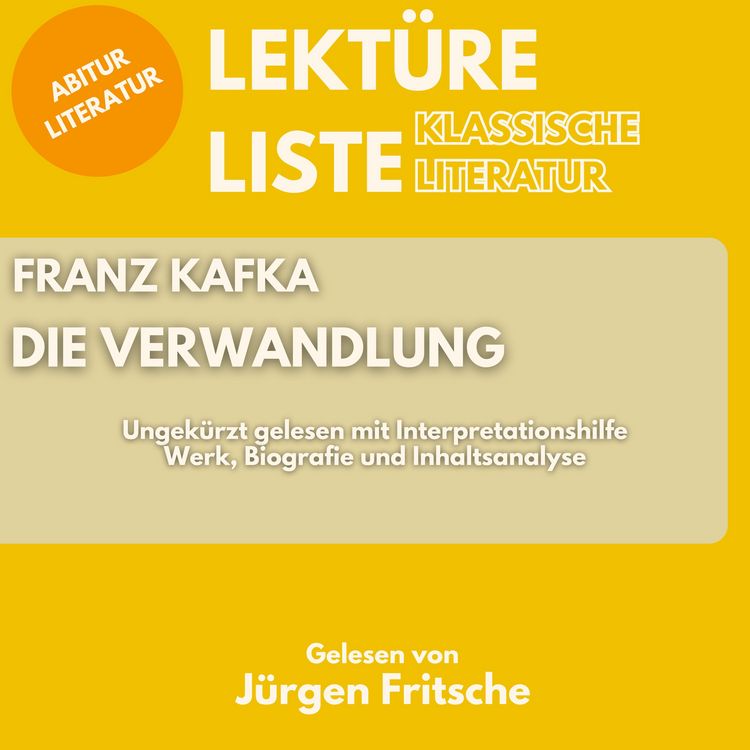 Produktbild: Franz Kafka: Die Verwandlung. Ungek&uuml;rzt gelesen mit Interpretationshilfe