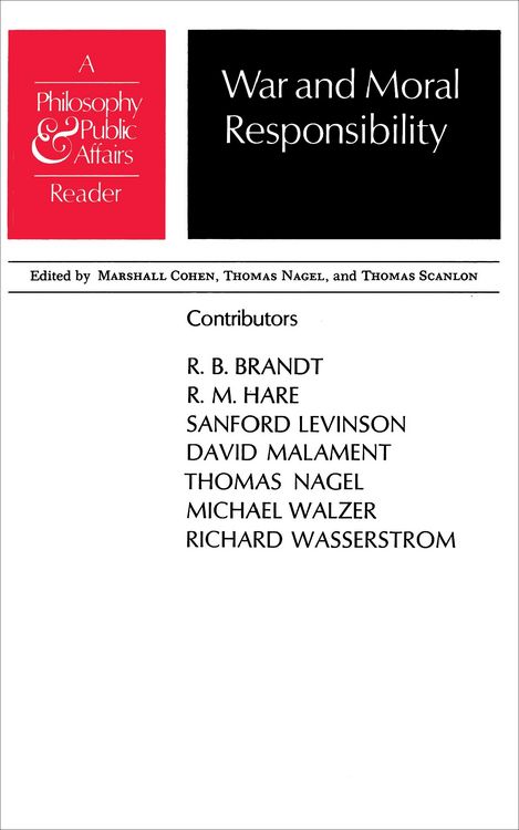 Produktbild: War and Moral Responsibility