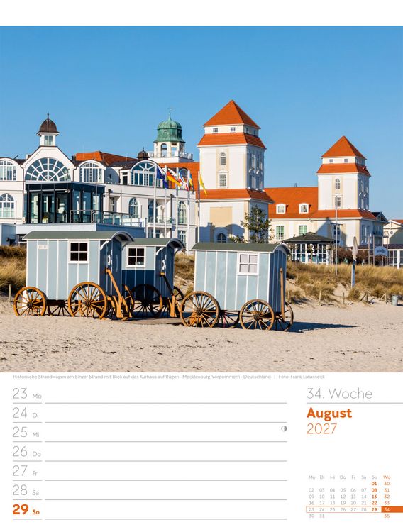 Produktbild: Am Meer Wochenplaner Kalender 2027