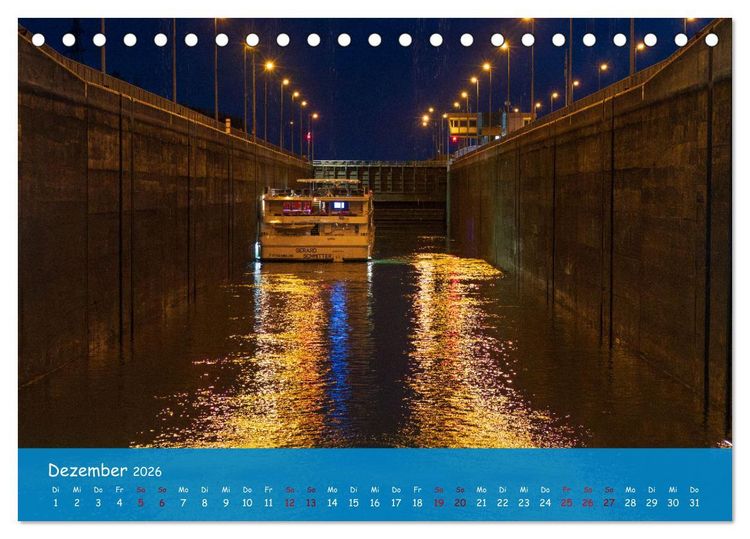 Produktbild: Eine Kreuzfahrt auf dem Rhein (Tischkalender 2026 DIN A5 quer), CALVENDO Monatskalender