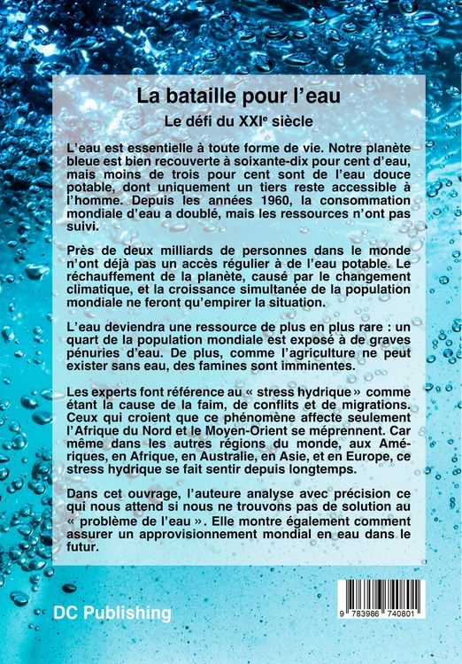 Produktbild: La bataille pour l&rsquo;eau