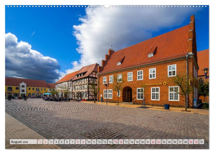 Produktbild: Parchim Impressionen (hochwertiger Premium Wandkalender 2026 DIN A2 quer), Kunstdruck in Hochglanz