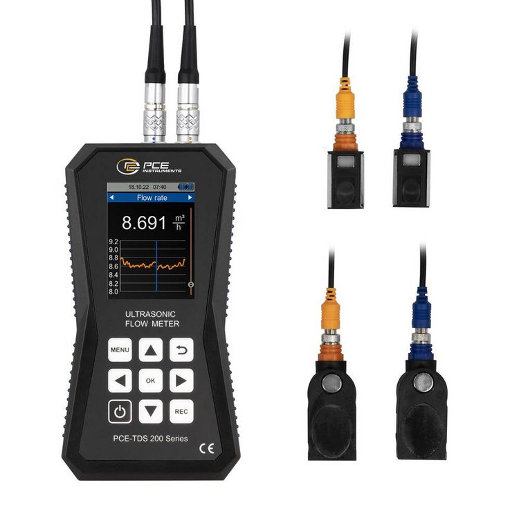 Produktbild: PCE Instruments Ultraschall-Sensor PCE-TDS 200 SM Betriebsspannung (Bereich): 5 V Messbereich: 0 - 32 m/s 1 St.