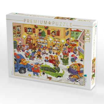 Produktbild: CALVENDO Puzzle Adventszeit | 1000 Teile Lege-Gr&ouml;&szlig;e 64x48cm Foto-Puzzle f&uuml;r gl&uuml;ckliche Stunden