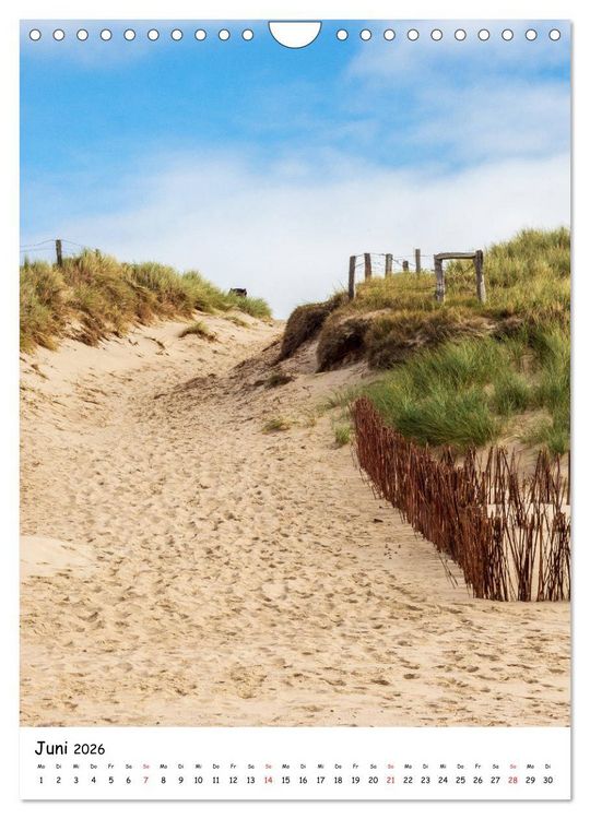 Produktbild: Sehnsucht nach Sylt (Wandkalender 2026 DIN A4 hoch), CALVENDO Monatskalender