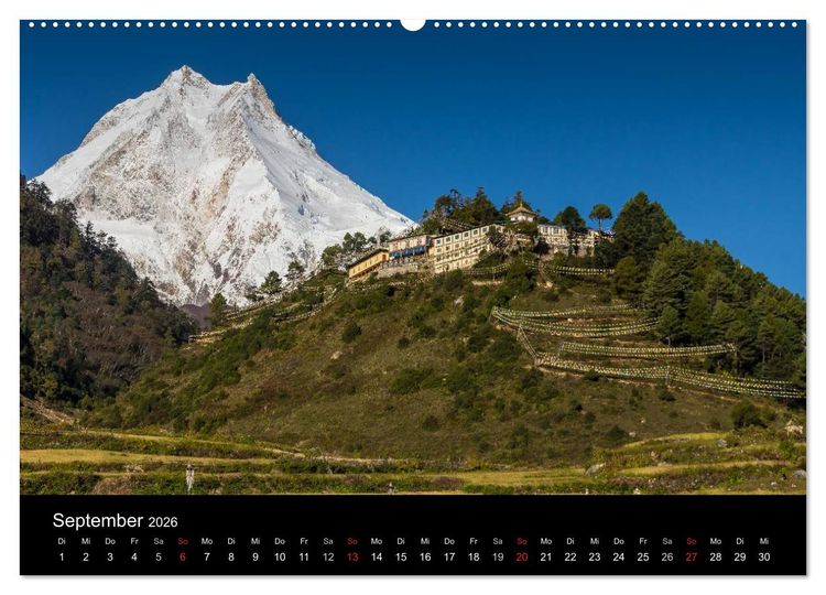Produktbild: Himalaya - Dach der Welt (Wandkalender 2026 DIN A2 quer), CALVENDO Monatskalender