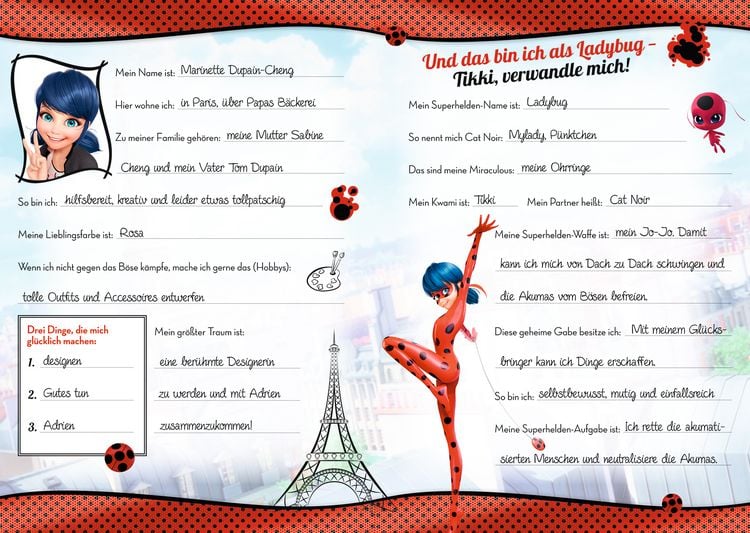 Produktbild: Miraculous Freundebuch
