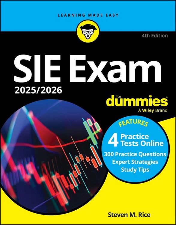 Produktbild: SIE Exam 2025/2026 For Dummies