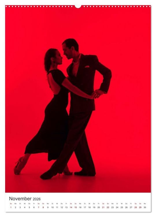 Produktbild: Leidenschaftlicher Tango (hochwertiger Premium Wandkalender 2026 DIN A2 hoch), Kunstdruck in Hochglanz