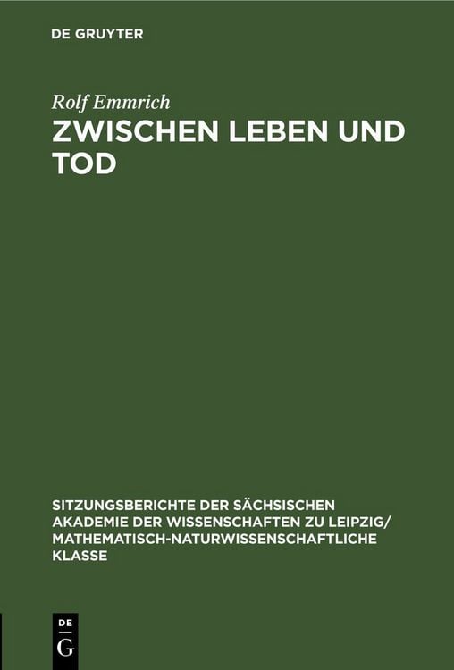 Produktbild: Zwischen Leben und Tod