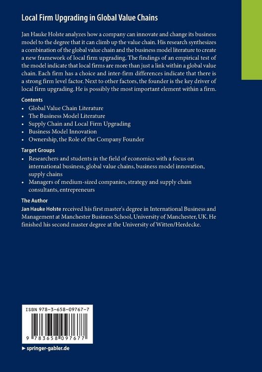 Produktbild: Local Firm Upgrading in Global Value Chains
