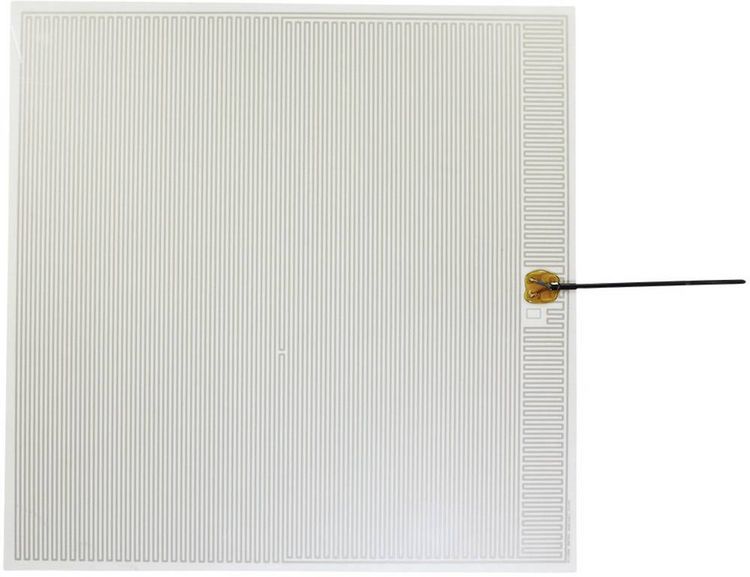 Produktbild: Thermo TECH Polyester Heizfolie selbstklebend 230 V/AC 100 W Schutzart IPX4 (L x B) 500 mm x 500 mm