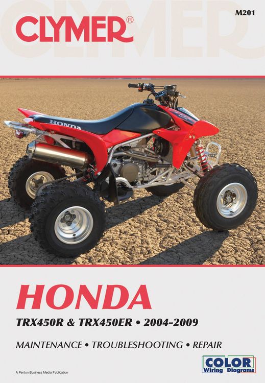 Produktbild: Honda TRX450 Series ATV (2004-2009) Service Repair Manual