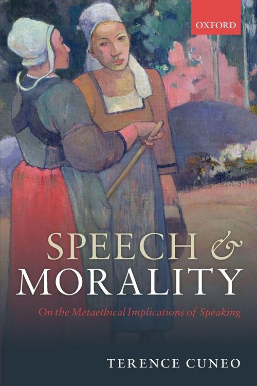 Produktbild: Speech and Morality