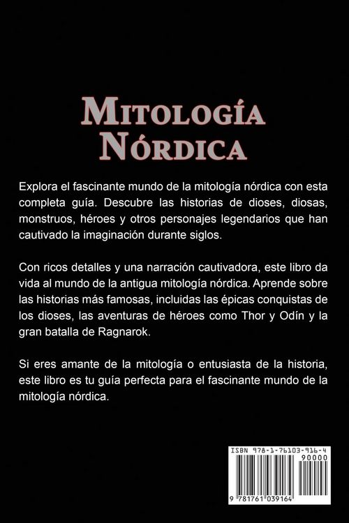 Produktbild: Mitolog&iacute;a n&oacute;rdica