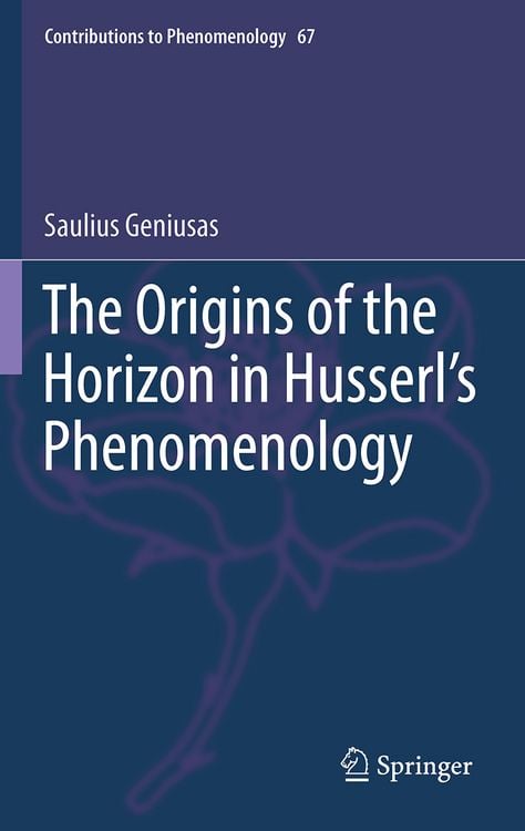 Produktbild: The Origins of the Horizon in Husserl&rsquo;s Phenomenology