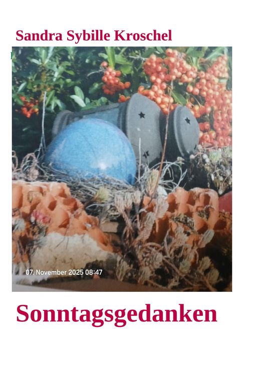 Produktbild: Sonntagsgedanken