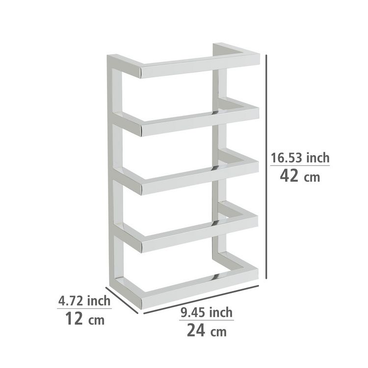 Produktbild: Edelstahl Handtuchregal Mod. Fondiro, aus rostfreiem Edelstahl