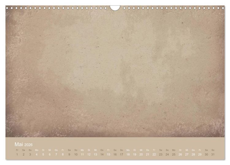 Produktbild: Vintage DIY Bastel-Kalender (Wandkalender 2026 DIN A3 quer), CALVENDO Monatskalender