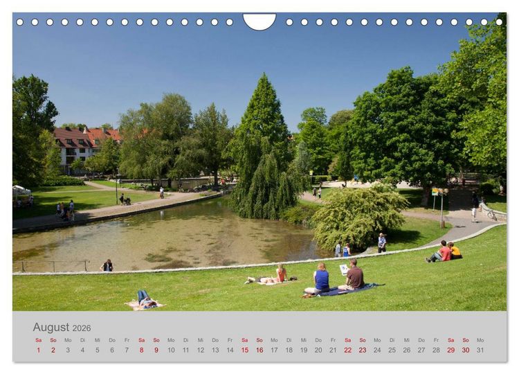 Produktbild: Paderborn Domstadt am Eggegebirge (Wandkalender 2026 DIN A4 quer), CALVENDO Monatskalender
