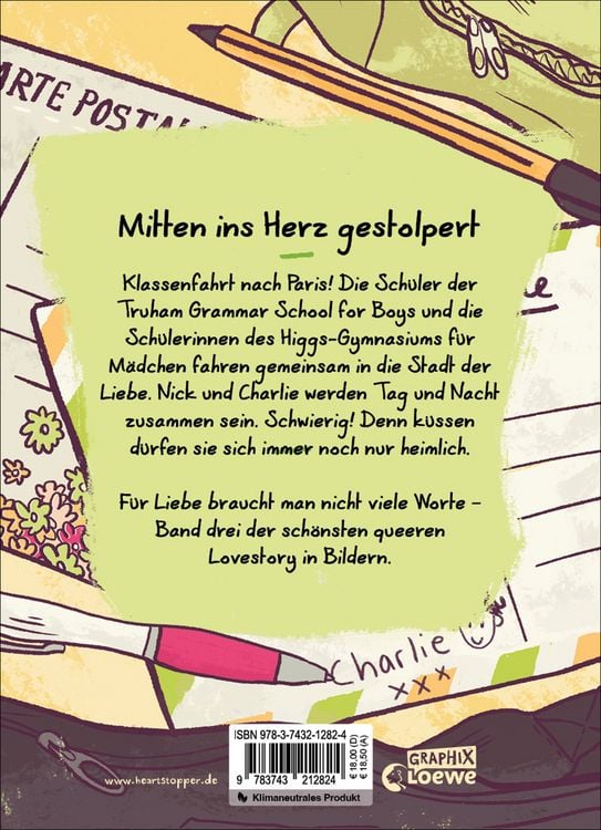 Produktbild: Heartstopper Volume 3 (deutsche Hardcover-Ausgabe)