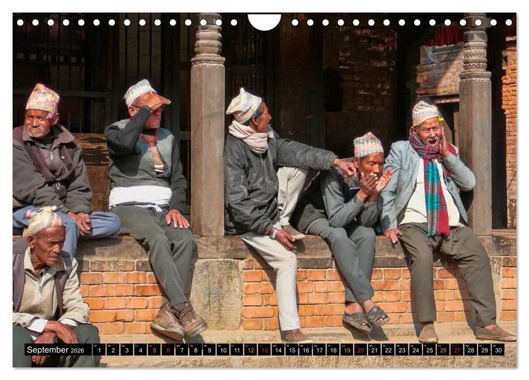 Produktbild: Nepal - das Dach der Welt (Wandkalender 2026 DIN A4 quer), CALVENDO Monatskalender