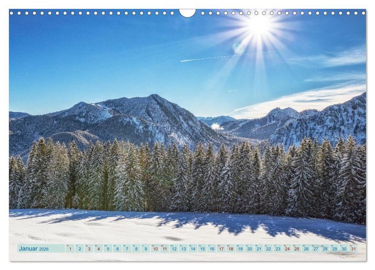 Produktbild: Idyllische Landschaften am Tegernsee (Wandkalender 2026 DIN A3 quer), CALVENDO Monatskalender