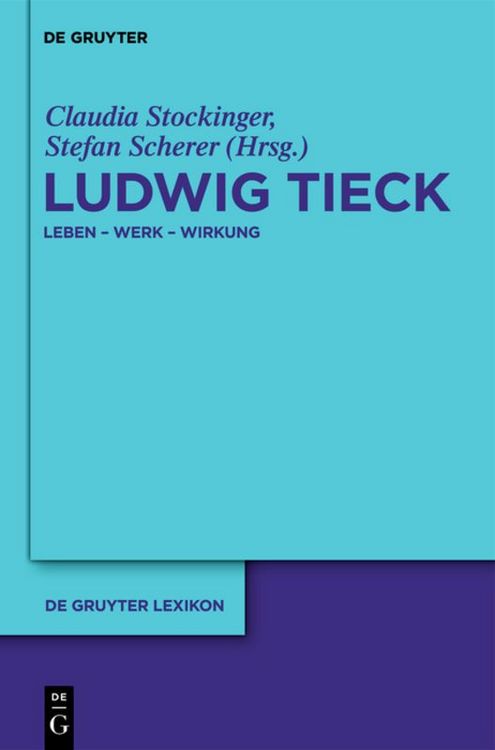 Produktbild: Ludwig Tieck
