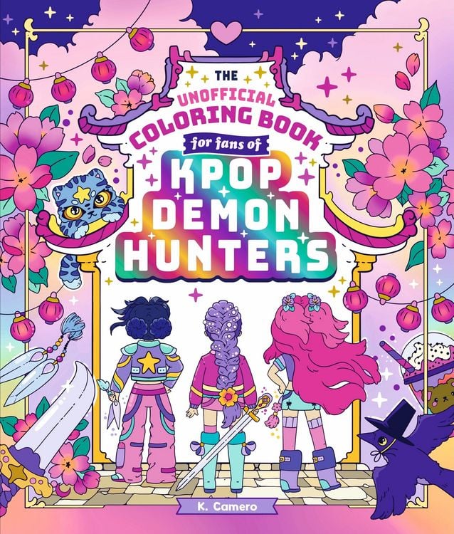 Produktbild: The Unofficial Colouring Book for fans of K-Pop Demon Hunters