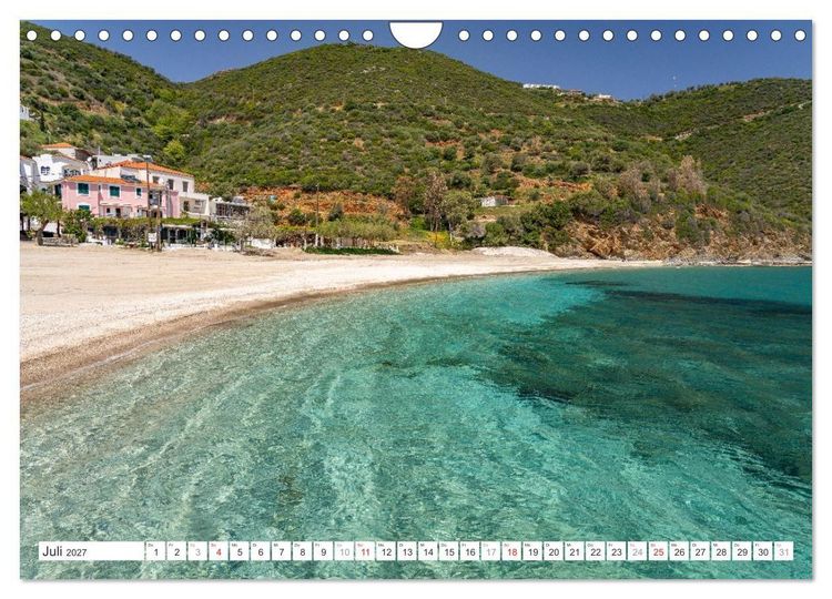 Produktbild: Griechenland - Eub&ouml;a - Evia (Wandkalender 2027 DIN A4 quer), CALVENDO Monatskalender