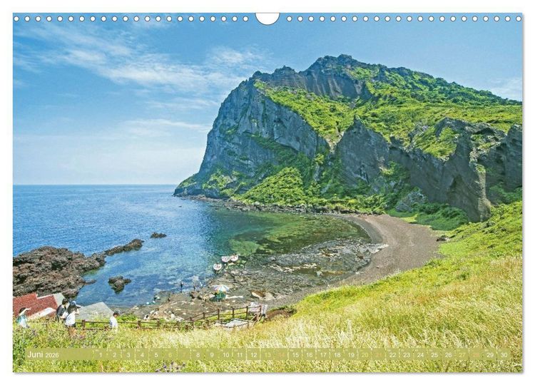 Produktbild: S&uuml;dkorea: Zwischen gelbem und japanischem Meer (Wandkalender 2026 DIN A3 quer), CALVENDO Monatskalender