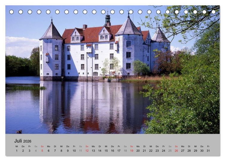 Produktbild: Deutschlands sch&ouml;ner Norden (Tischkalender 2026 DIN A5 quer), CALVENDO Monatskalender