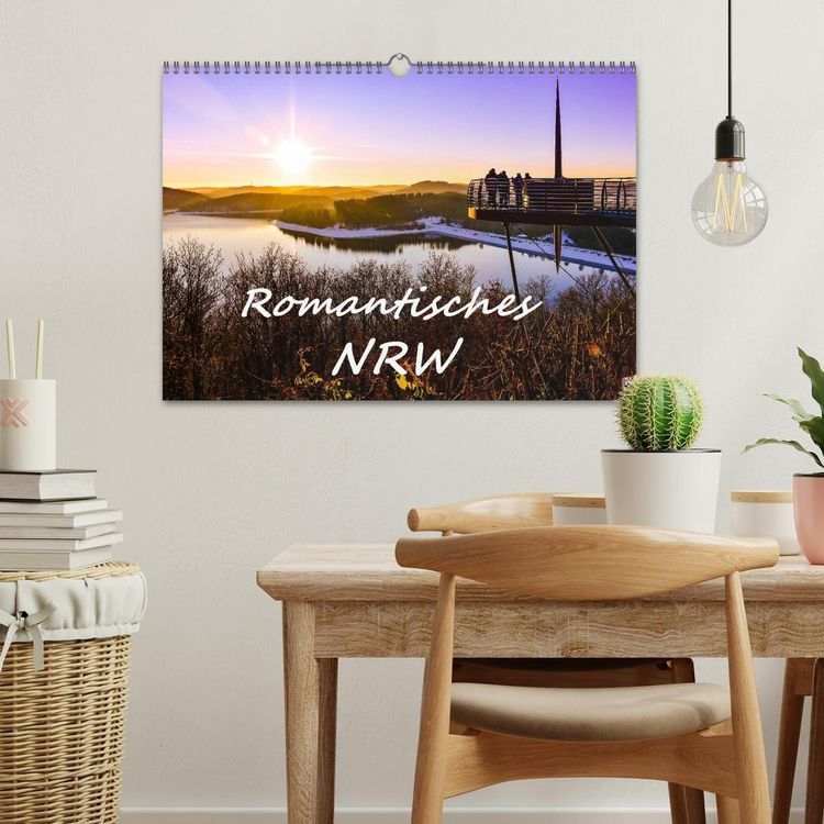 Produktbild: Romantisches NRW (Wandkalender 2026 DIN A3 quer), CALVENDO Monatskalender