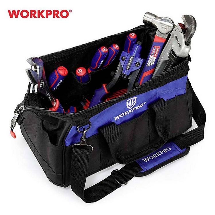 Produktbild: WorkPro WP281007 Werkzeugtasche unbest&uuml;ckt (L x B x H) 410 x 230 x 270mm