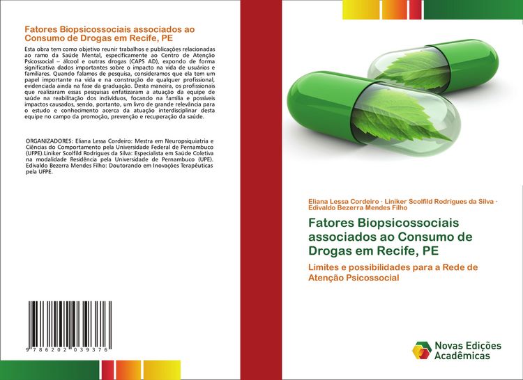 Produktbild: Fatores Biopsicossociais associados ao Consumo de Drogas em Recife, PE